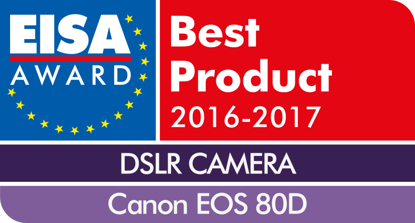 Canon EOS 80D EISA Award