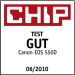 Testlogo Chip: Gut für EOS 550D