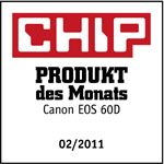 Testlogo Chip: Produkt des Monats für EOS 60D