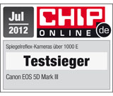 Testlogo Chip online - Canon EOS 5D Mark III - Testsieger