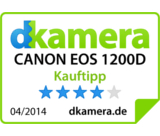 Test dkamera: Kauftipp für Canon EOS 1200D