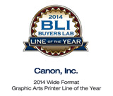 2014 Wide Format Graphic Arts Printer Line of the Year